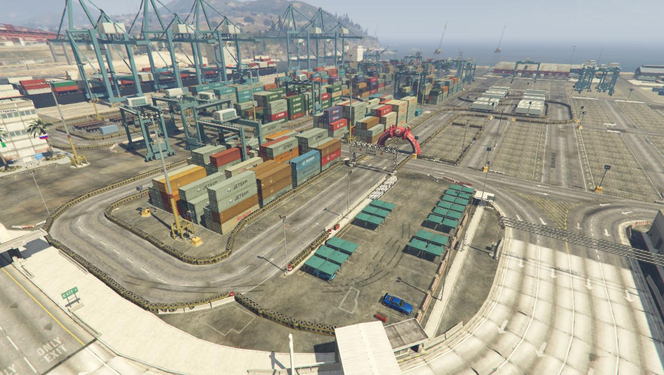 Large Dock Drift Track - GTA5-Mods.com